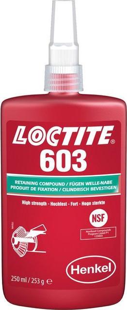Actual product image Loctite Retaining compound (250 ml)