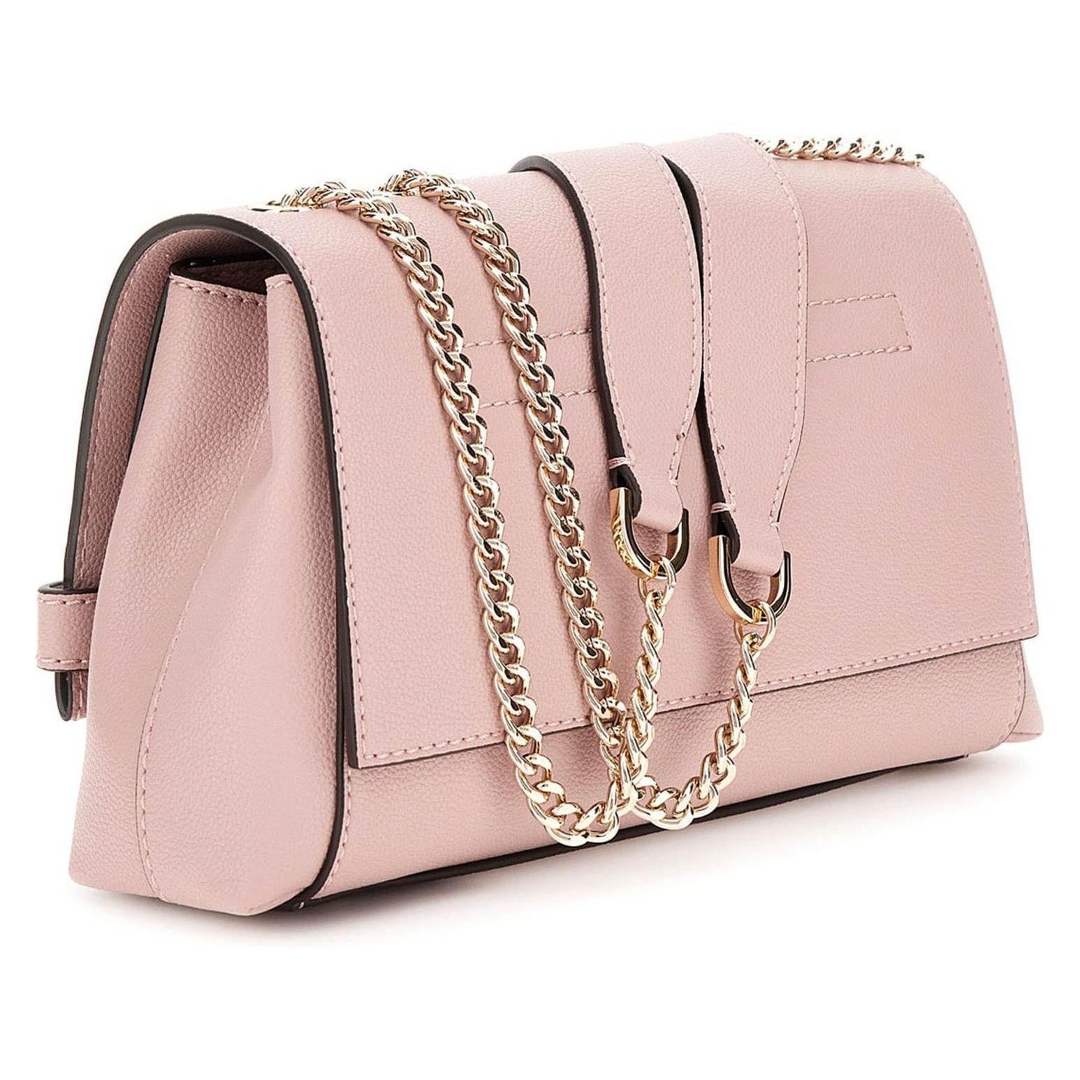 Guess, Damen, Handtasche, Eco Ali Convertible Xbody Flap Bag, Pink
