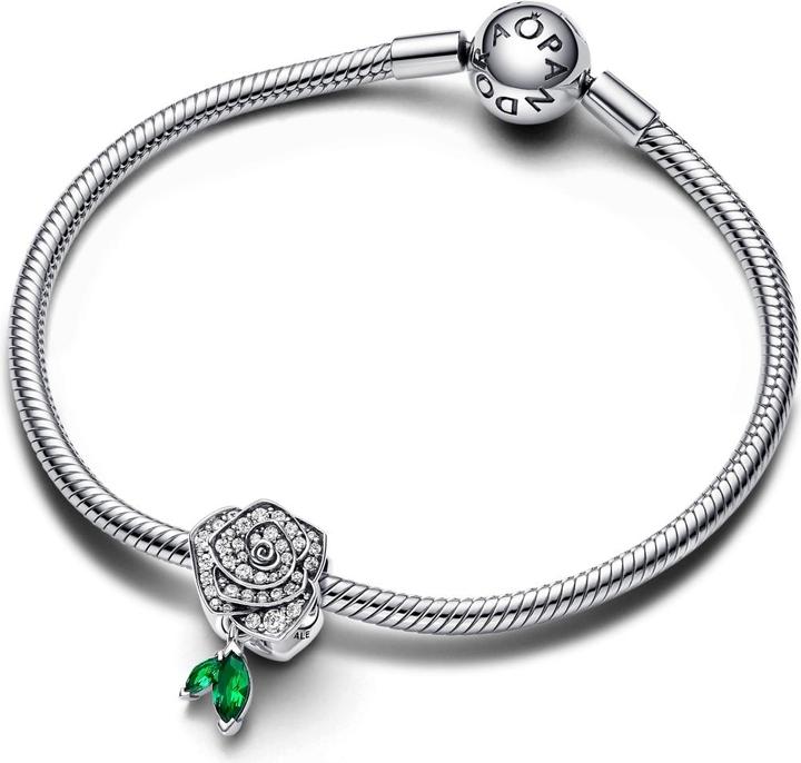 Immagine prodotto Pandora Fascino Rosa fiorita scintillante (Argento 925)