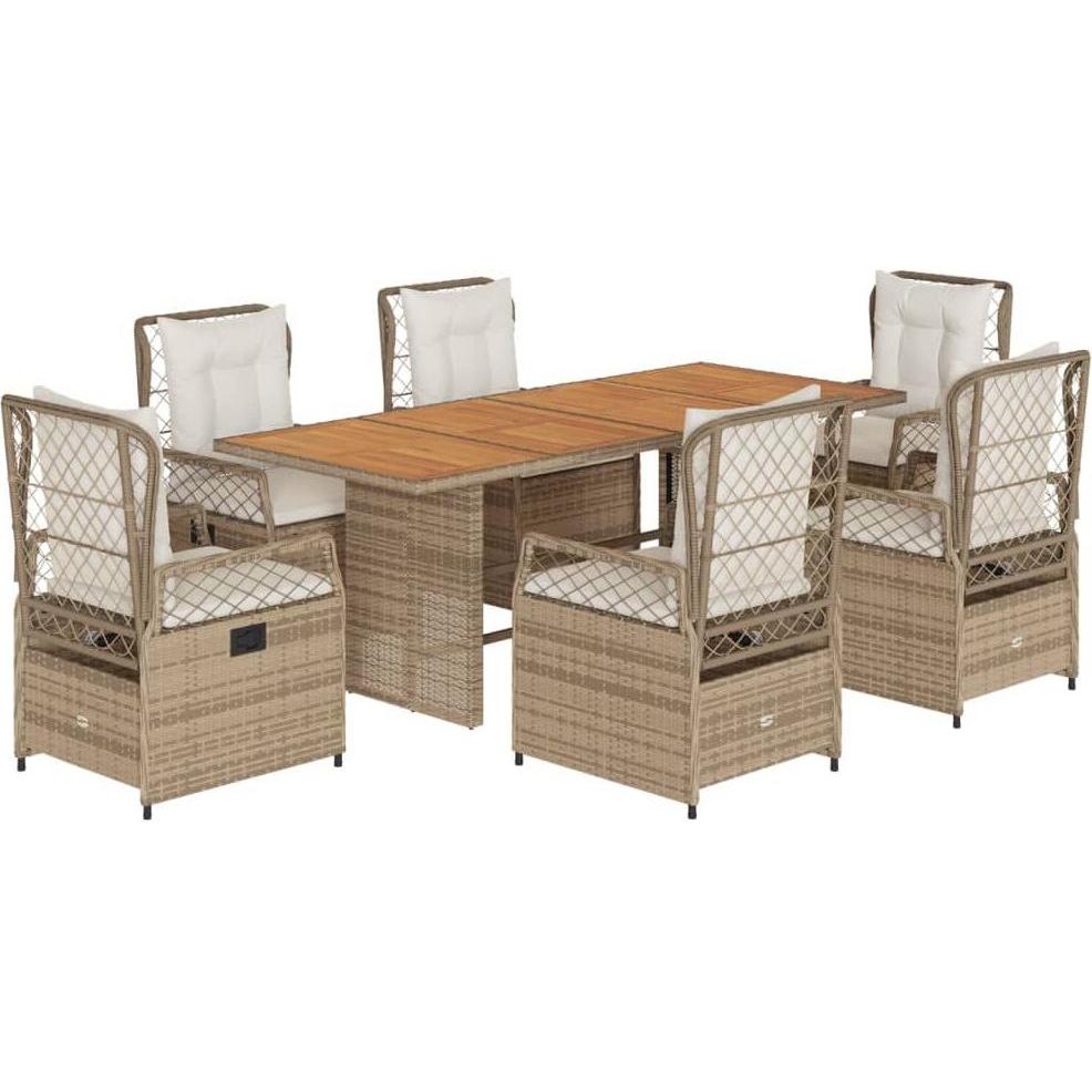 VidaXL, Gartentisch + Balkontisch, Kaylynn (80 cm)