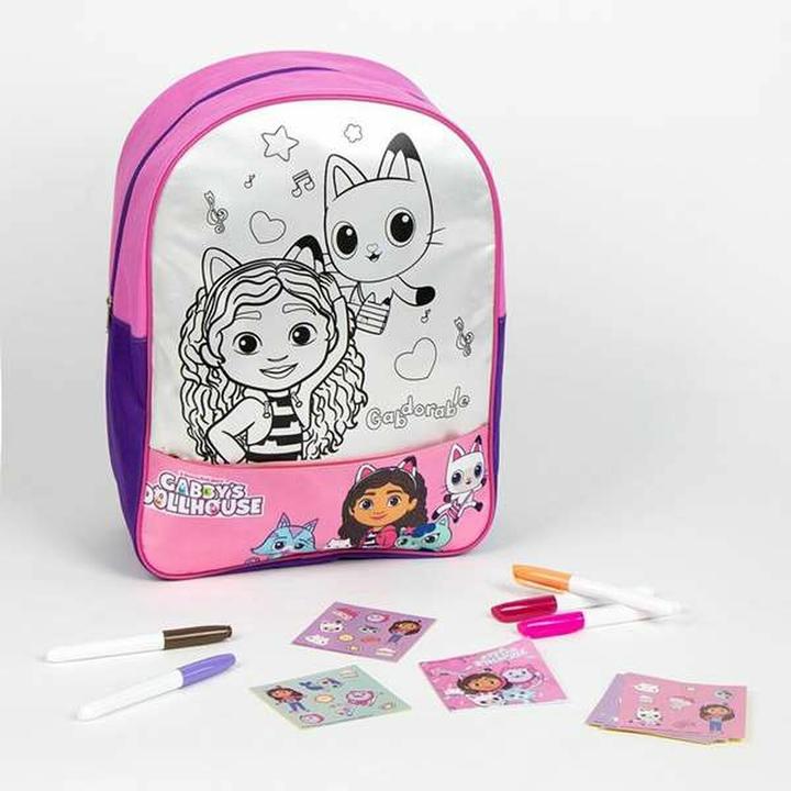 Produktbild Cerdá Gabbys Doll House Diy backpack set