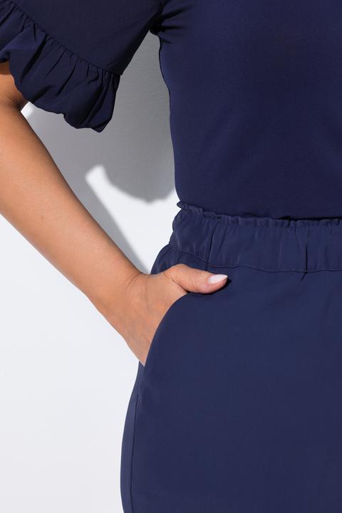 Produktbild Ulla Popken 7/8-Hose, Bügelfalten, Elastikbund (58)