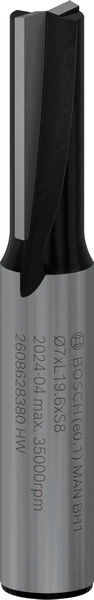 Productafbeelding Bosch Professional Zubehör Groeffrees 8 mm, D1 7 mm, L 20