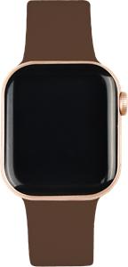 Actual product image iDeal Of Sweden Silikon-Armband 44/45/46/49mm, S-M Mocha Mousse (44 mm, 45 mm, 46 mm, 49 mm, Silicone)
