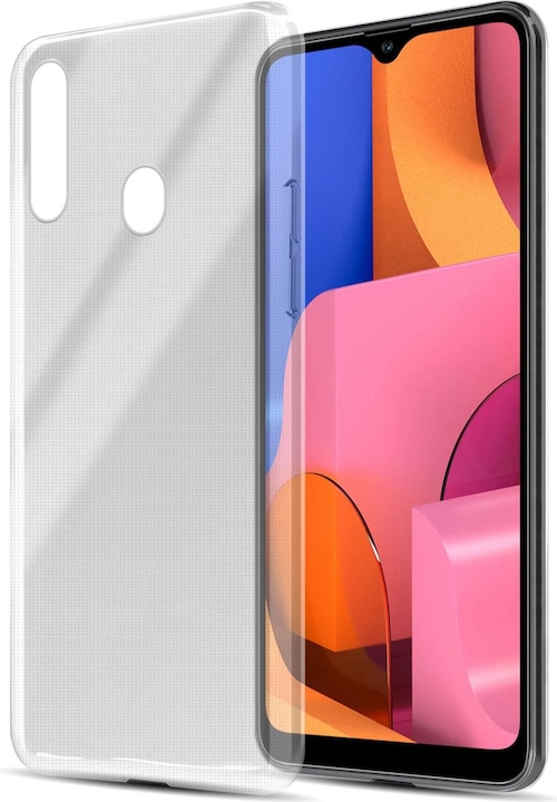 Actual product image Cadorabo TPU Ultra Slim AIR Cover (Samsung Galaxy A20s)