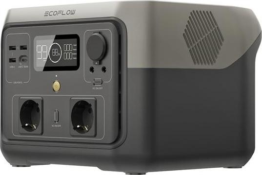 Produktbild EcoFlow River 2 Max Powerstation mit 110W Solarpanel