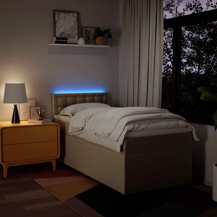 Actual product image vidaXL Boxspringbett (90 x 190 cm)
