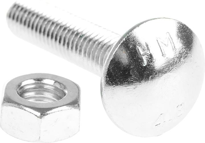 Produktbild RS PRO Schlossschrauben DIN603 M8x40mm