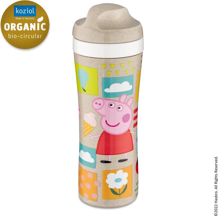 Produktbild Koziol Trinkflasche Oase Pepa Pig, 425 ml, Beige (0.43 l)