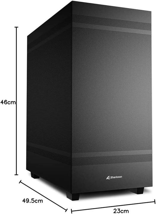 Immagine prodotto Sharkoon Rebel C50 Nero ATX (ATX, mATX, Mini-ITX)