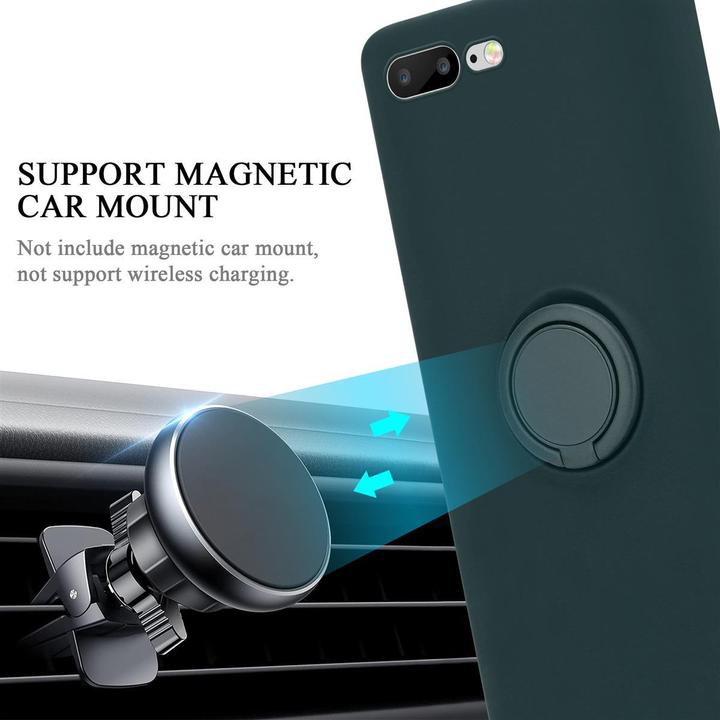 Actual product image Cadorabo TPU Liquid Ring Silicone Case Cover (Apple iPhone 7 Plus, Apple iPhone 7s Plus)