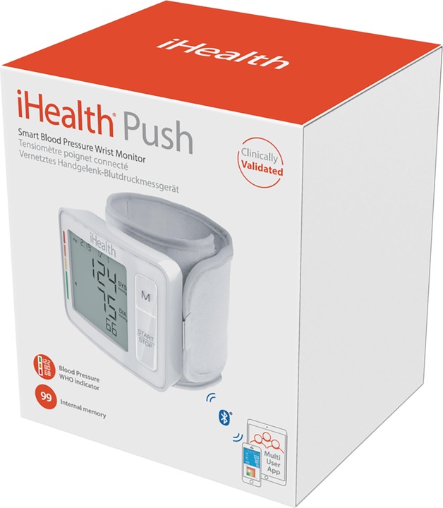 Produktbild iHealth Push (Blutdruckmessgerät Handgelenk)