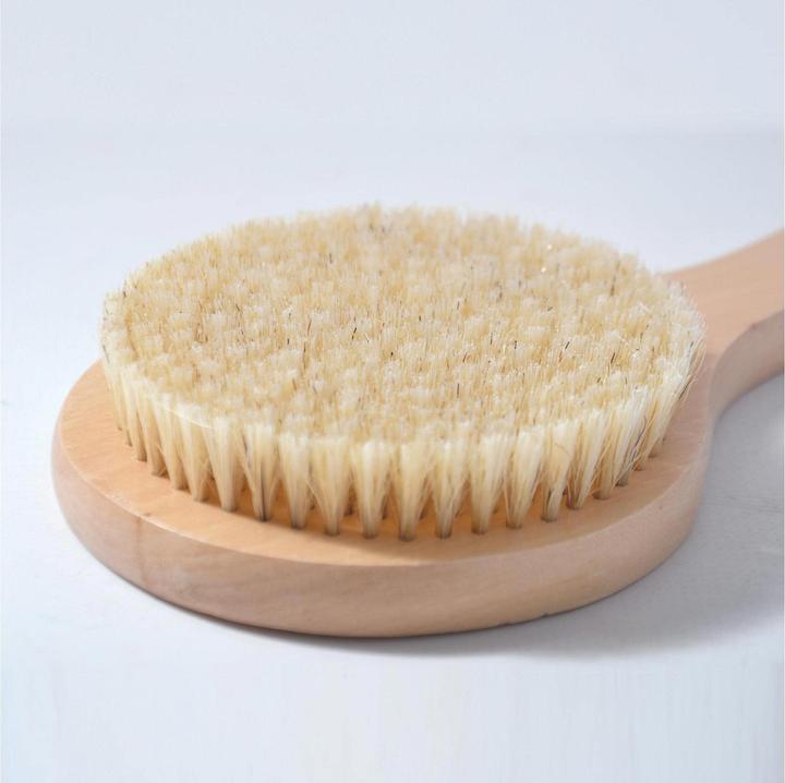 Produktbild MSV Körperbürste mit langem Stiel 41 cm, Braun