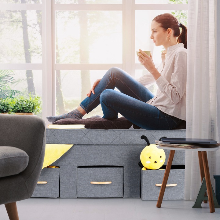 Immagine prodotto Relaxdays Panca contenitore (120 cm)
