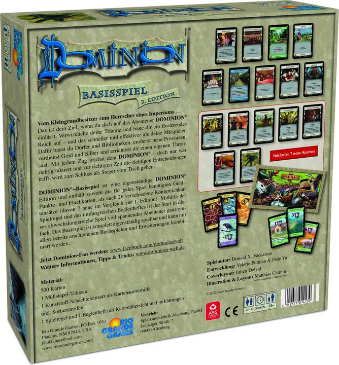 Image du produit Rio Grande Games Dominion - Jeu de base 2e édition (Allemand)