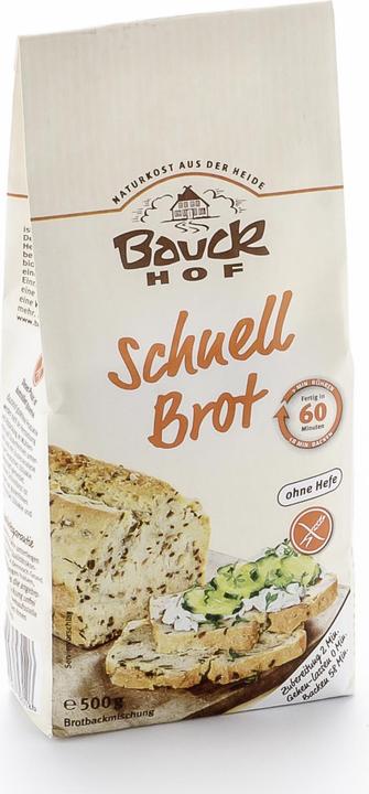 Image du produit Bauckhof Pain rapide avec mélange de cuisson aux graines bio (500 g)