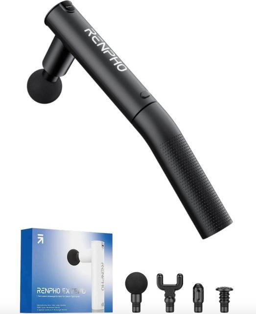 Actual product image Renpho Extend Massage Gun (6 Steps, 180 min)