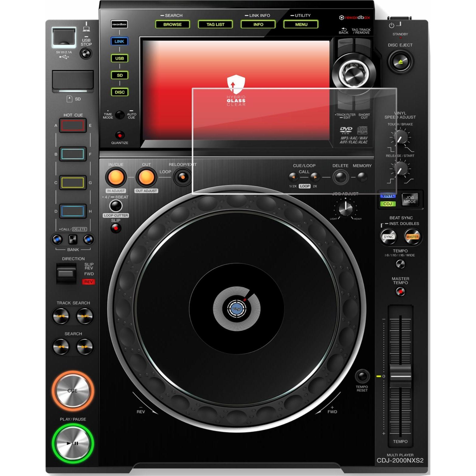 Thumbnail - upscreen Schutzglas Schutzfolie Displayschutz Display Schutz Glas Folie klar, MP3 + Media-Player Zubehör