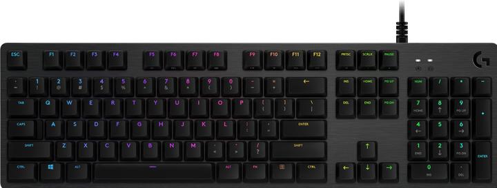 Logitech G512 Carbon (IT, Kabelgebunden)