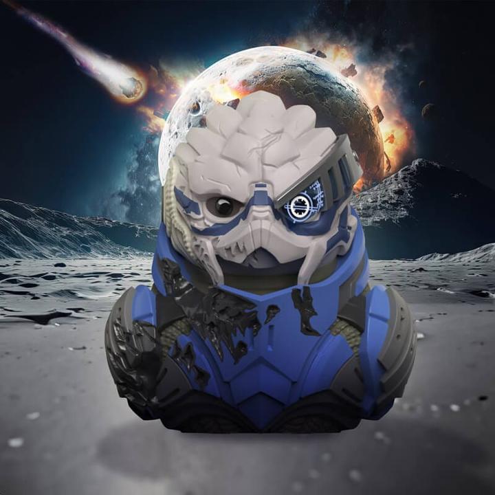 Actual product image Numskull TUBBZ Collectible Duck - Mass Effect Garrus in Box 9cm