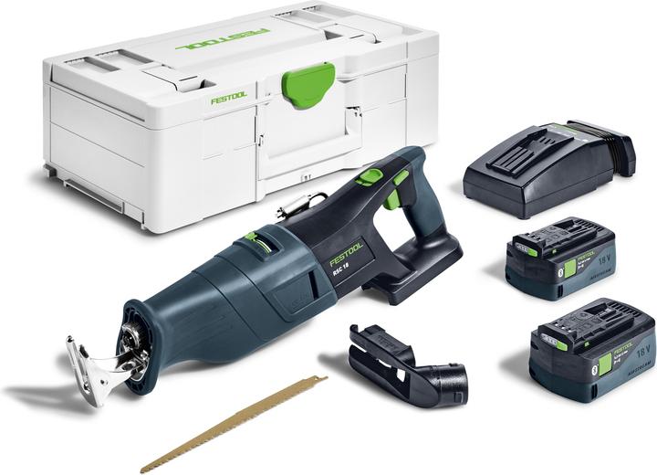 Actual product image Festool Cordless reciprocating saw RSC 18 5.0 EB-Plus