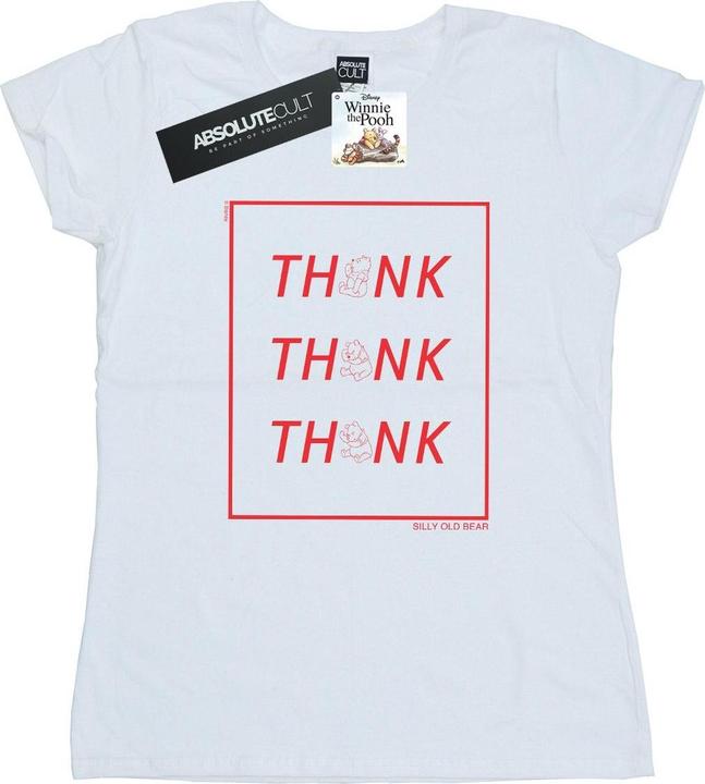 Actual product image Disney Womens/Ladies Winnie The Pooh Silly Old Bear Cotton T-Shirt (L)