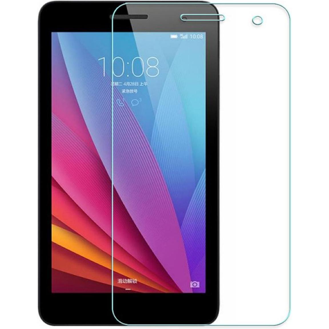 König Design 2 x Huawei MediaPad T1 7.0 Displayschutzfolie Echtglas Panzer Schutz Glas (1 Stück, Mediapad T1 7.0), Table...