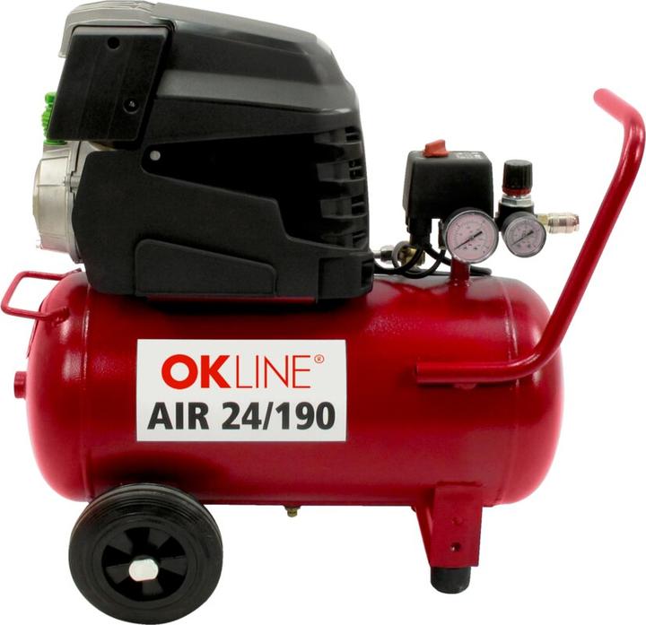Produktbild OK-Line Kompressor AIR 24/190 (24 l, 9 Bar)