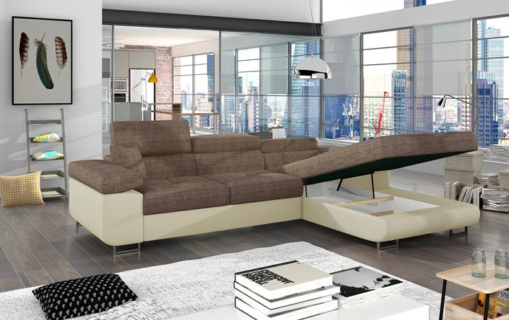 Immagine prodotto ELTAP Armando (Divano letto, Divano ad angolo, 4 posti)