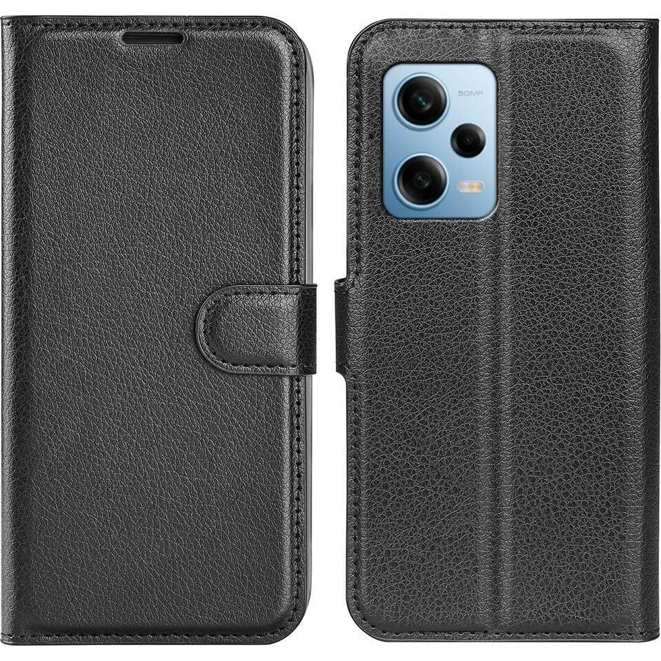 Cover-Discount Xiaomi Poco X5 Pro - Leder Etui Hülle schwarz (Xiaomi Redmi Note 12 Pro 5G, Xiaomi Poco X5 Pro), Smartpho...