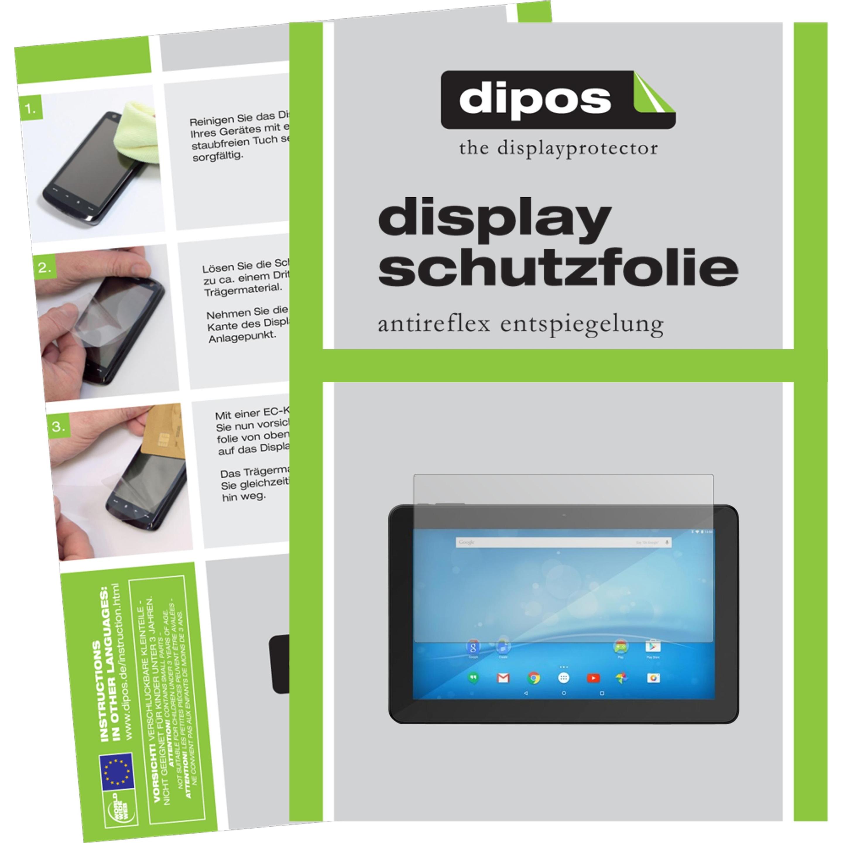 Dipos Displayschutzfolie Antireflex (14", 16 : 9), Notebook Schutzfolie