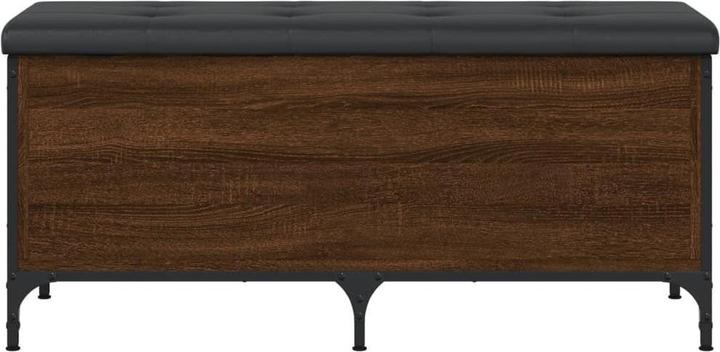 Produktbild VidaXL Sitzbank mit Stauraum Braun Eiche 102x42x45 cm (42 cm)