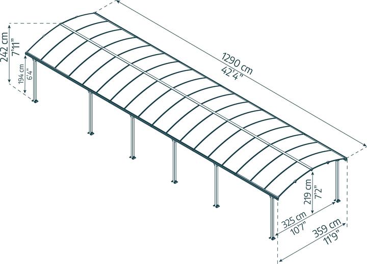 Produktbild Palram Arcadia 12700