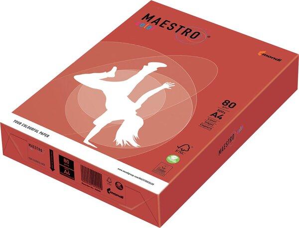 Igepa Mondi photocopier and multifunction device A4 red (250 g/m², 500 x)