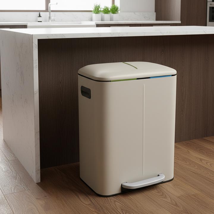 Produktbild Relaxdays Mülleimer 2 Fächer (20 l)