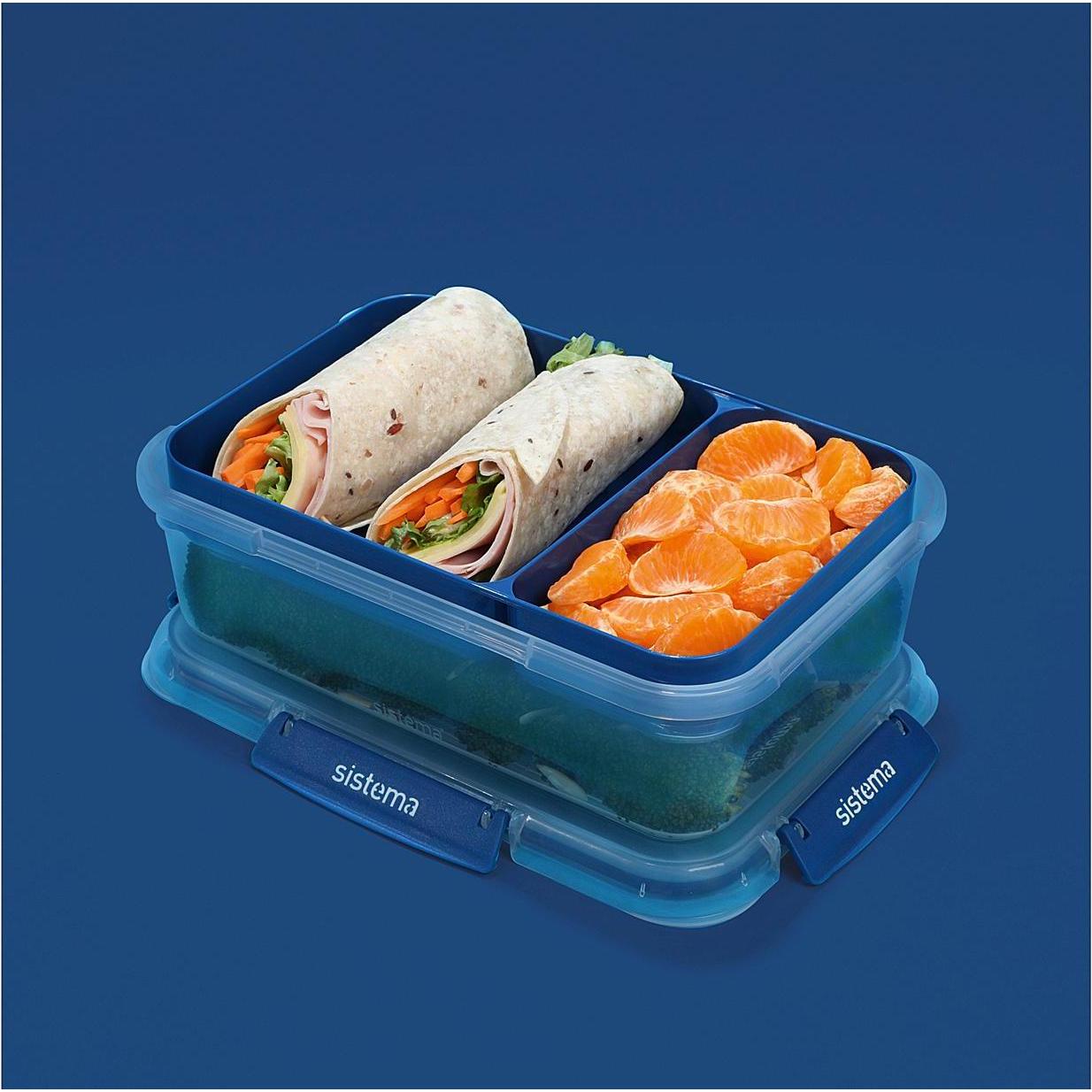 4x Sistema Lunchbox, Lunchbox, Blau