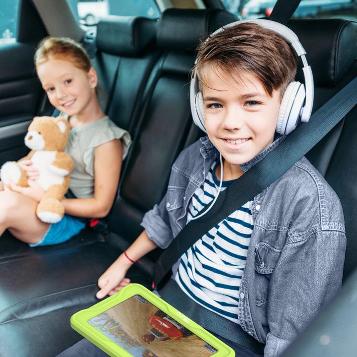 Productafbeelding Kurio kindertablet - 7 inch tablet - Veilig online - Ouderlijk toezicht - YouTube kids - appbeheer - Andro (Alleen WLAN, 7", 32 GB, Groen)