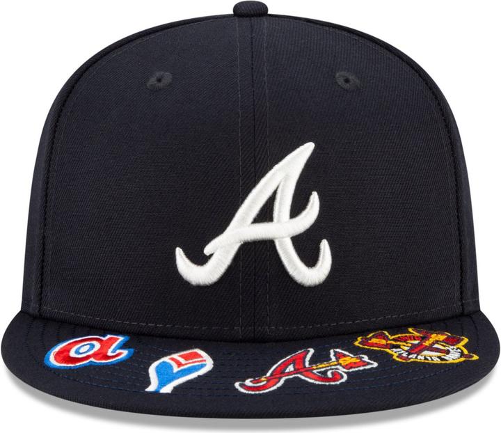 Image du produit New Era 59Fifty Fitted Cap - GRAPHIC VISOR Atlanta Braves