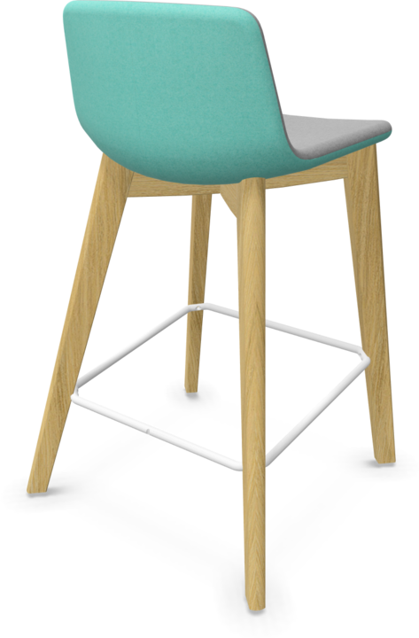 Grey, White, Mint, Ash natural light grey stained