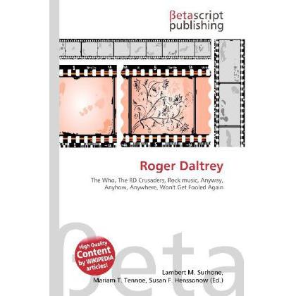 Roger Daltrey, Fachbücher