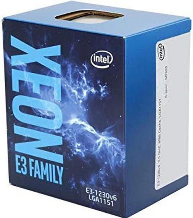 Image du produit Intel Xeon Quad Core E3-1230v, 3.5GHz, Kaby (LGA 1151, 3.50 GHz, 4 -Core)