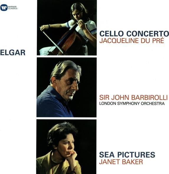 Actual product image Jacqueline Du Pré - Elgar: Cello Concerto, Sea Pictures, LP (Jacqueline du Pre, Janet Baker, J. Barbirolli, London Symphony Orchestra, 2017)