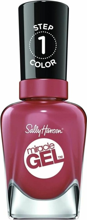Actual product image Sally Hansen Miracle Gel STEP1 (256 Proper P-rose, Gel-Effect Nail Polish)