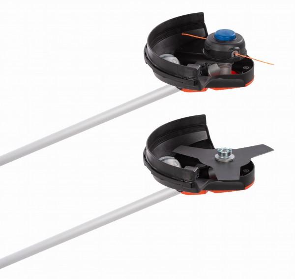 Produktbild Powerplus Dual Power Garten Multitool 4-in-1 bürstenlos 40V - exkl. Akku und Ladegerät - 3 Acc. (Akkubetrieb)