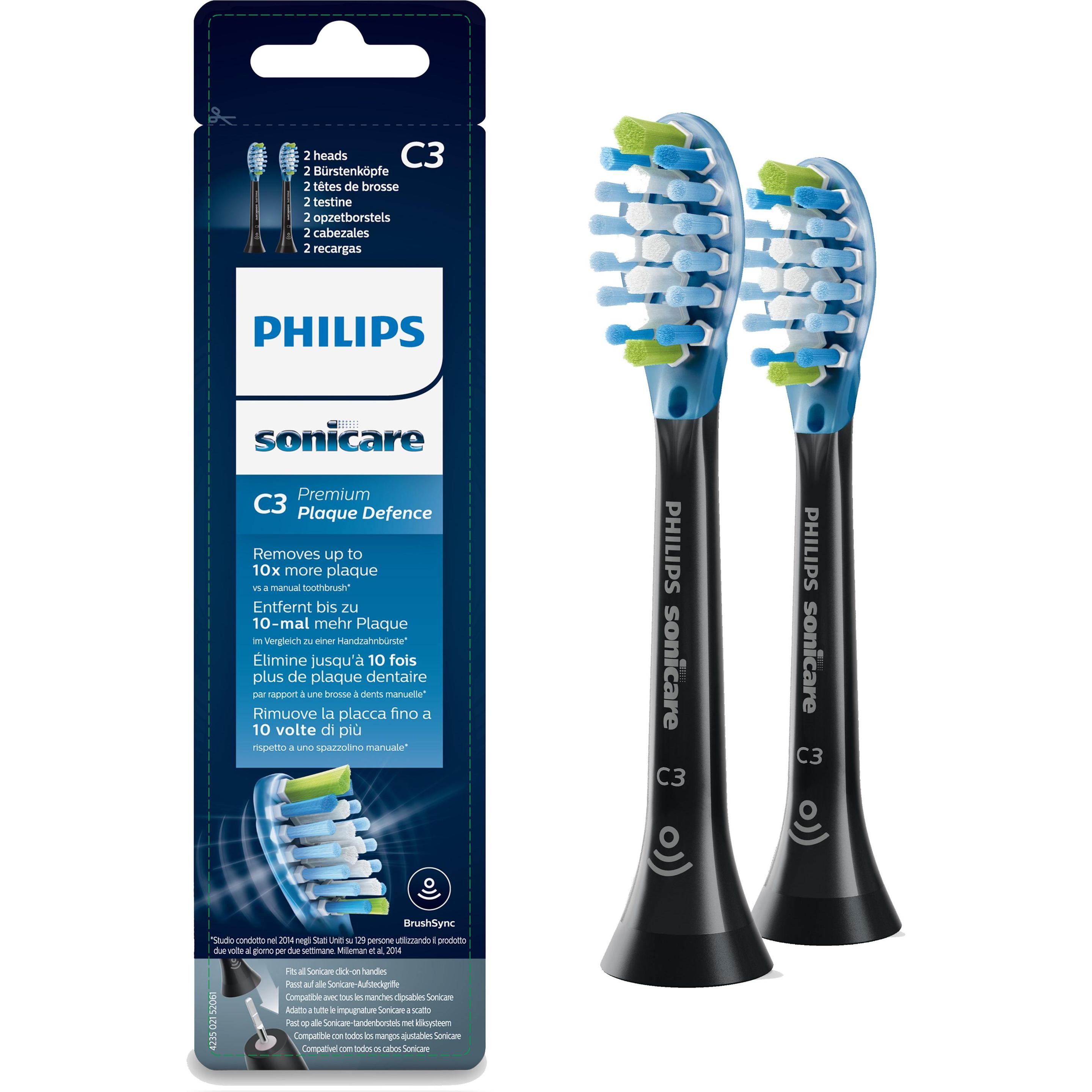 Thumbnail - Philips Sonicare, Zahnbürstenkopf, C3 Premium Plaque Defence (2 x)