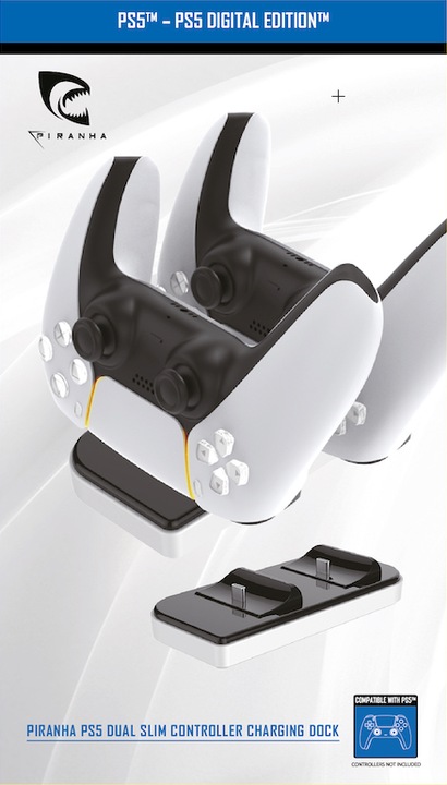 Produktbild Piranha Playstation 5 Dual Slim Controller Charging Dock (PS5)