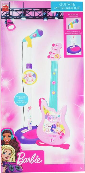 Produktbild Barbie Musik-Spielzeug Mikrofon Kindergitarre