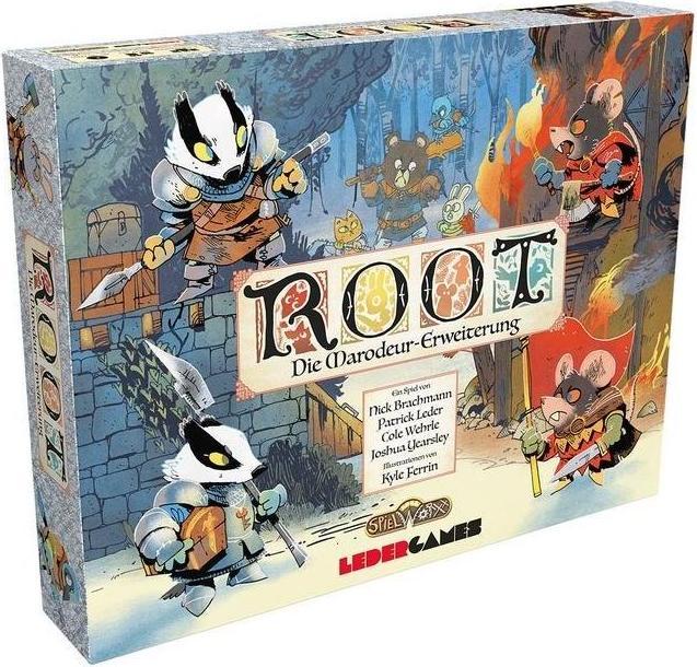 Image du produit Spielworxx SPWD0010 - Root - The Marauders, jeu de société pour 1-4 joueurs, 10 ans et plus (extension EN) (Allemand, 1 - 4 Joueur)