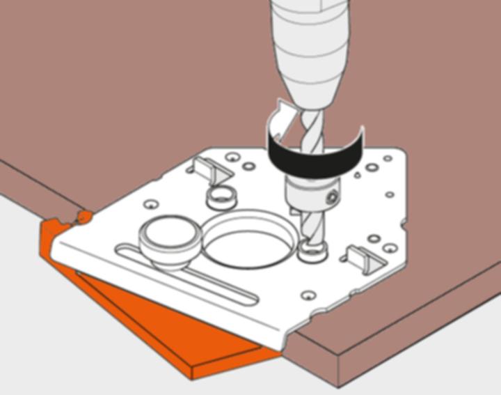 Produktbild Blum Bohrlehre