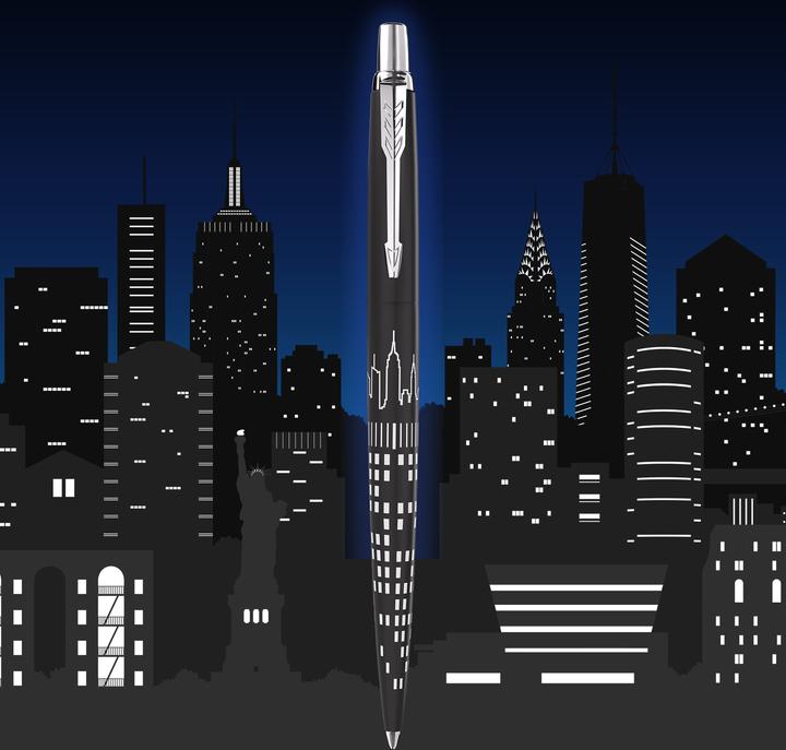 Immagine prodotto Parker Pen Parker Jotter SE New York City Penna a sfera M (Nero, 1 x)